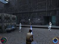 une photo d'Ã©cran de Star Wars - Jedi Knight 2 - Jedi Outcast sur Microsoft X-Box